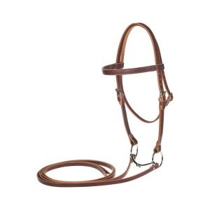 Fancy Stitch Snaffle Bridle
